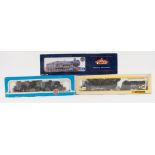 Bachmann and Airfix OO gauge railway locomotives; 54122-6 4F fowler LMS livery, Bachmann no.