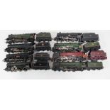 Hornby Railways OO gauge locomotives, a selection of unboxed engines to include the "Britannia",