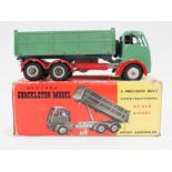 Shackleton Model FG6 Foden Tipper with original box, green body, comes with instructions,