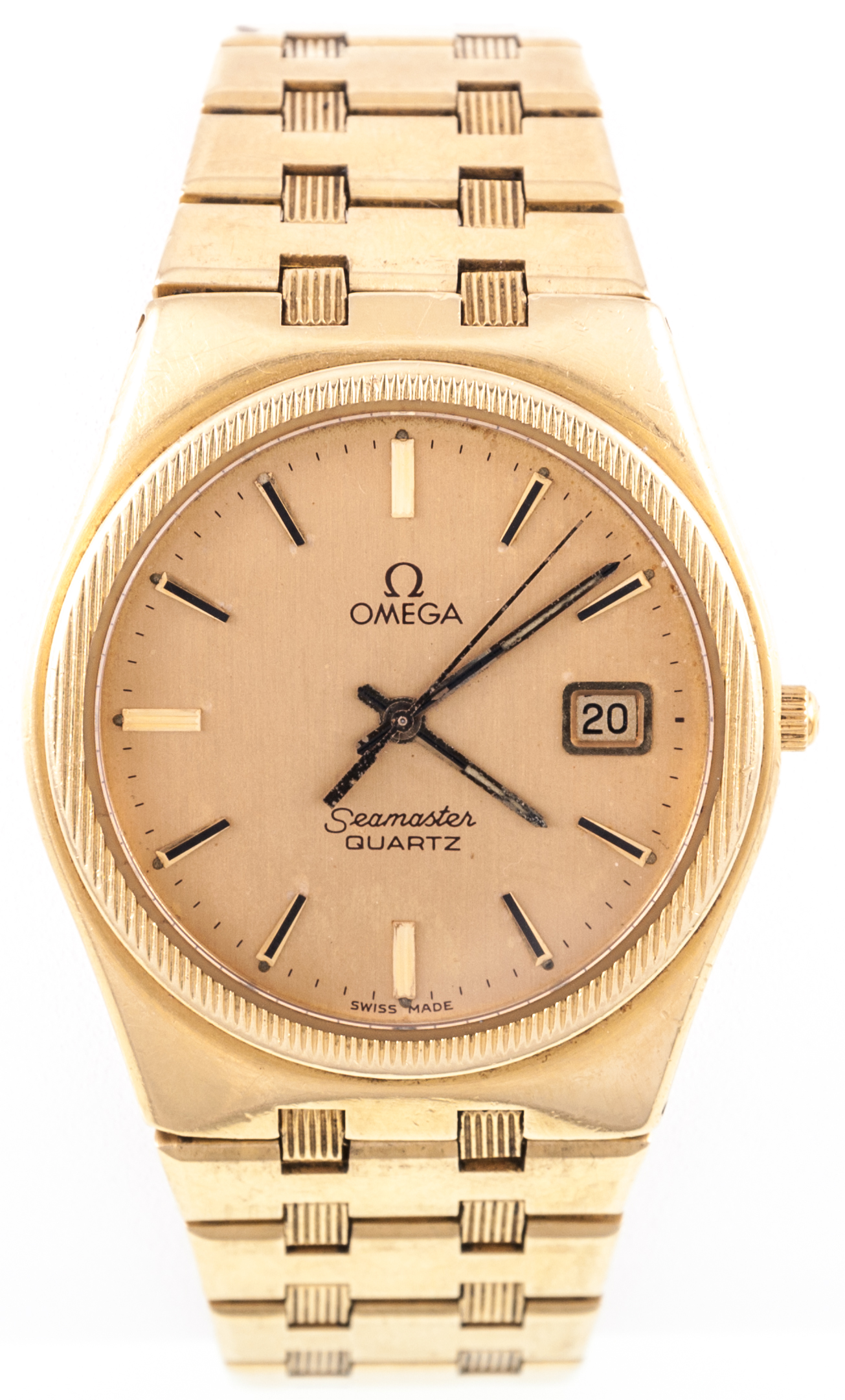 Omega - A gentleman's Seamaster Quartz wrist watch circa 1985,