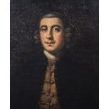 Provincial School, 18th Century Portrait of a Gentleman,