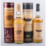 GLENMORANGIE, 18 years old, Highland Single Malt Whisky, old bottling, 70cl, 43% vol.