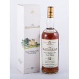 MACALLAN, 12 years old, SHERRY WOOD, Highland Single Malt Whisky, 1L, 43% vol.