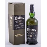 ARDBEG, 17 years old, Islay Single Malt Whisky, 70cl, 40% vol., in carton.