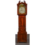 Feren, Dundee A Scottish mahogany longcase clock,