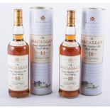 MACALLAN 10 years old, SHERRY WOOD, Highland Single Malt Whisky, 70cl, 40% vol.