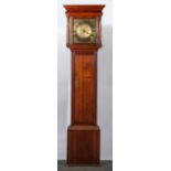 Thomas Rea, Walton An oak longcase clock, square brass dial, signed THOs REA Walton,
