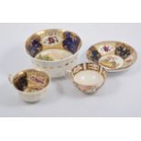 Crown Derby porcelain cup and saucer,