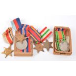 Medals; WW2 group of three including British War Medal 1939-1945, 1939-1945 Star,