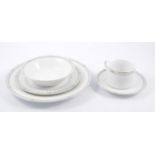 Royal Worcester "Mandarin" dinner and coffee ware.