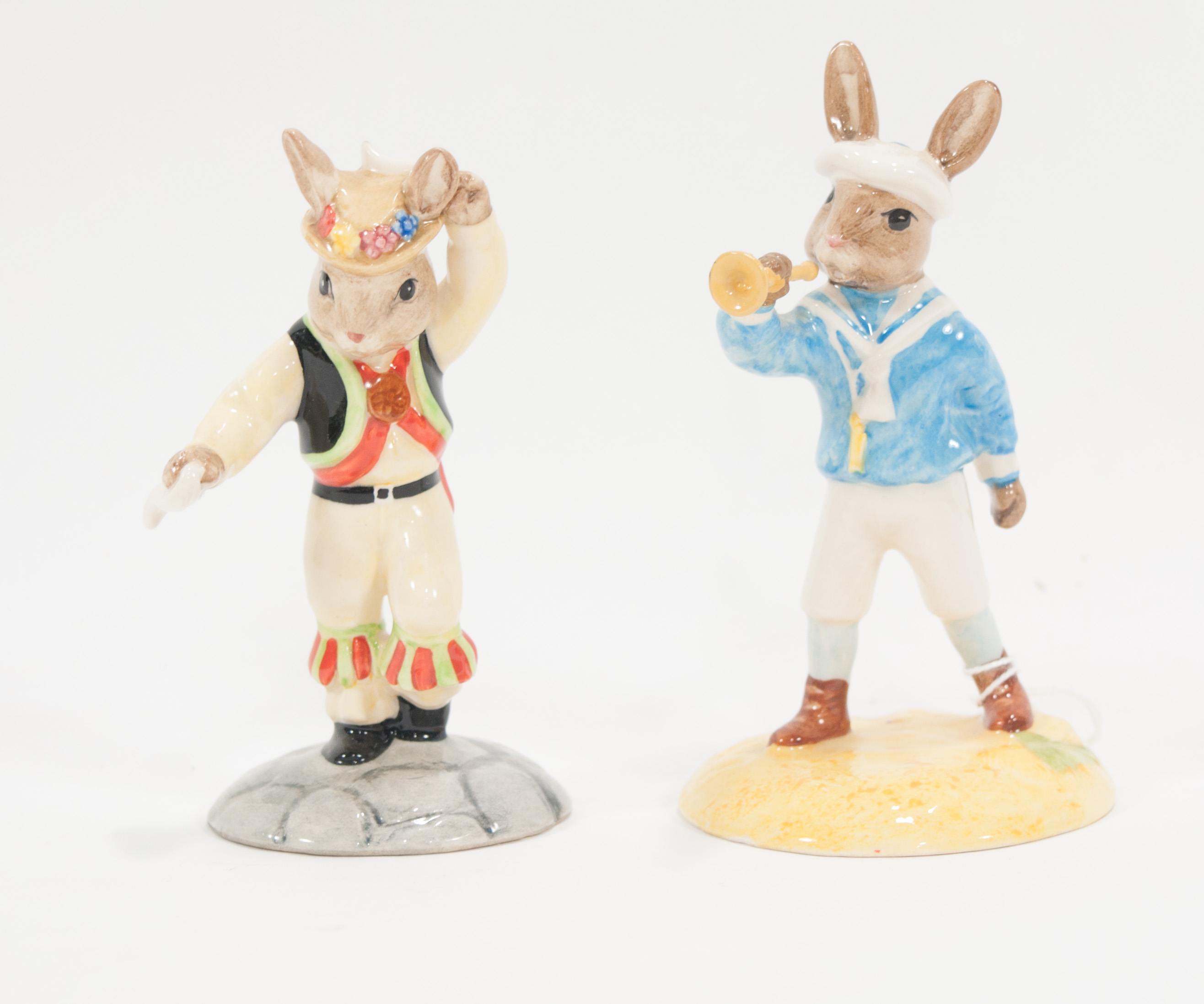 Two Royal Doulton models, Morris Dancer Bunnykins DB204, 11.