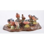 Collection of Beswick birds, to include, Kingfisher, Chaffinch (2), Bullfinch(2), Wren(2),