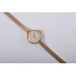 Mappin & Webb - a ladies dress watch, the circular champagne baton dial, marked Mappin & Webb,