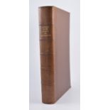 George Baker, 'History of the County of Northampton', one volume folio, rebound.