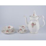 Royal Albert Tranquility pattern table service, eight-place setting.