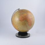 Hammonds 12inch terrestrial globe, a promotional greetings fift from RCA Victor Radio and HMV.