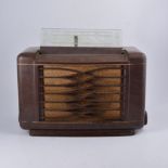 Vintage Phillips Bakelite radio.