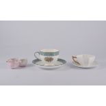 Wedgwood china tea cups with saucers,