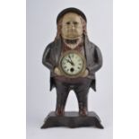 John Bull blinking eye clock, 40cm.