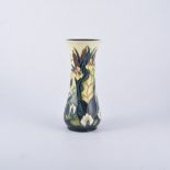 Rachel Bishop for Moorcroft, 'Lamia' a vase, 1997, slender form, stamped Pottery marks, 20.