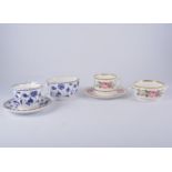 Spode bone china part tea set, Blue Kernal pattern; a Royal Worcester part coffee set,