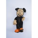 Vintage Mickey Mouse soft toy, Gund Manufacturing Company, USA, 33cm.