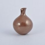 Waistel Cooper, a studio pottery vase, circa 1953, swollen form with split narrow neck,