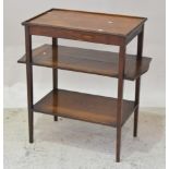 Oak small servery, W60cm x D40cm x H76cm.