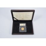 Full Sovereign Victoria Young Head Shield Back 1864 in presentation box supplied by www.