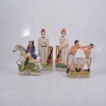 Reproduction Staffordshire flat-back, Heenan & Sayers,