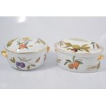 Collection of Royal Worcester Evesham pattern tableware including tureens.