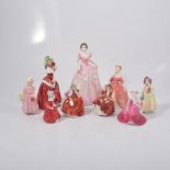 Royal Doulton figurines, including, Royal Doulton ' Hope' HN4097, 'Christmas Morn' HN1992,