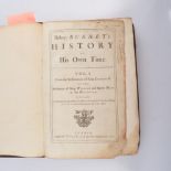 History of His Own Time 2 vol Bishop Burnet, 1724 (2).