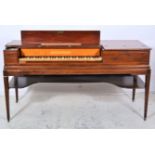 Georgian mahogany cased square piano, by John Broadwood & sons, London,