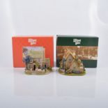 Thirty seven Lilliput Lane model cottages, all boxed.