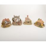 Lilliput Lane model cottages, large quantity including many different sizes and types, all unboxed,