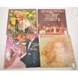 Box of Vinyl LP records including soul, disco, pop, 1960s bands and rock compilations,