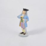 Coalport figurine. ' Aristocrat', 17cm.