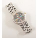 Gent's Ebel, Sportwave wristwatch, stainless steel case.