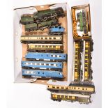 Selection of 00 gauge railways, including Tri-ang R259 "Britannia", R350 31757 locomotive,