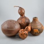 Collection of Gourds - various shapes and sizes,