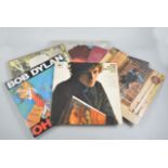 Bob Dylan: Biography, five record deluxe edition along with five other Bob Dylan vinyl albums.