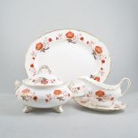 Royal Crown Derby dinner service, 'Bali' pattern,