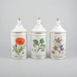 Limoges Apothecary jars, 1987.