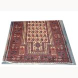 An Iraqi woollen rug,