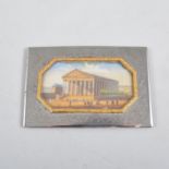 Watercolour miniature, 'Birmingham Town Hall'.