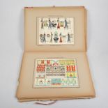 Henri Ernst, Decoration Egyptienne, (circa 1930), a folio of colour prints, original boards,