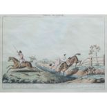 I I Set of eight sporting prints: Going to Cover; Getting a Start; Quizzing a Novice;