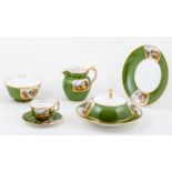 Spode Copeland bone china tea service, circa 1900,