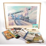 Collection of Railway related books, pamphlets, calenders etc.